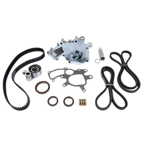 Premium Timing Belt Water Pump Kit Compatible With Toyota Hiace Land Prado 1KZ TE 3 Liter Turbo Diesel Engine Keeps Your Rig Running Perfectly So You Never Face Stalling Issues Or Costly Repairs Ever Again During Daily Commutes, timing belt set