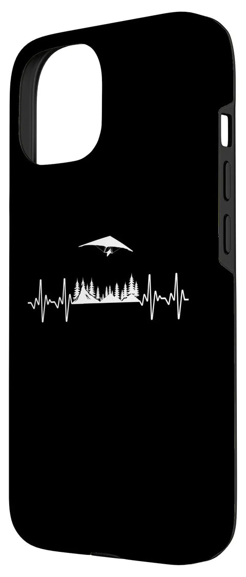 Hang Glider Art Phone Case For IPhone 15 For Men Women Cool Hang Glide Gear Gift Idea For Teens Instructors And Flight Fans