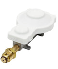 Heavy duty two stage RV propane regulator with POL inlet