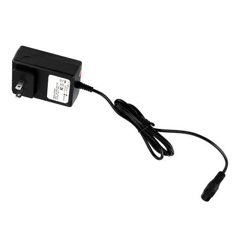 24V Electric Scooter Battery Charger For Power Core E100 E125 E500S PR200 With US 110V Plug Safe Durable 2 Pin Straight Cord Fast Charge Easy