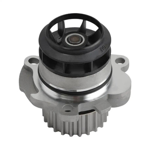 Thinking Process: timing belt water pump kit component, silver metal and black pulley, for 2006-2009 vehicles