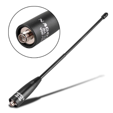Dual Band 8 Inch Whip Antenna For VHF UHF 144 430 MHz With SMA Female Connector For BTECH BaoFeng Radios Beefed Up Signal Rugged