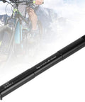 Heavy Duty 15 X 110mm Thru Axle Replacement For Mountain Bike Front Forks forged from premium aluminum alloy shown outdoors.
