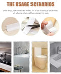 Heavy Duty PVC Sealing Tape For Kitchen Sink And Bathroom Waterproof Oil Proof Caulk Strip That Sticks Like Crazy used in various settings