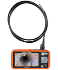 Pro Grade Plumbing Borescope Endoscope With 4.9 Foot Armored Gooseneck Waterproof LED Lights 4.3 Inch LCD Preview 5.5 mm Camera Probe