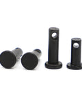 Heavy Duty Workhorse Black Carbon Steel Flat Head Roll Pin With Through Hole For Axis Positioning GB882 set of 4 pins