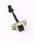 Close-up of Suzuki Car Door Hinges With Check Strap Limiter for Swift SCross Replacement, metal and ABS construction, preventing over opening.