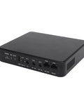 Heavy Duty Mini Ups Battery Backup Delivering Major Peace Of Mind With A Steady 10400mah Reserve And Six Amp Ports, black chassis with multiple ports.