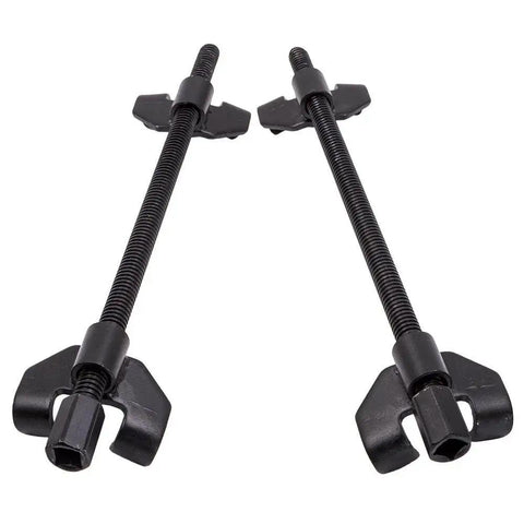 Coil Spring Compressor Removal Tool Kit, 14 Inch Max Opening, Heavy Duty Strut 2 Piece Set for Safe, Easy Spring Compression and Quick Strut Removal