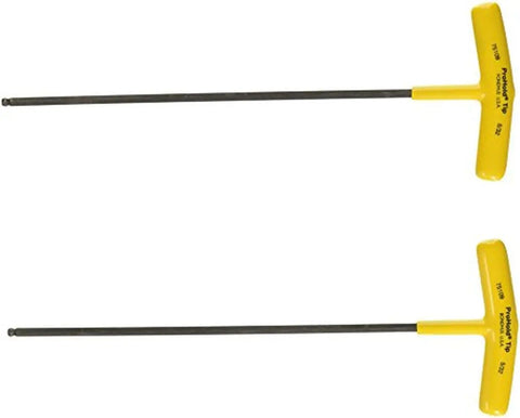 ProHold Ball End T Handle 5/32 Inch With ProGuard Finish 9.1 Inch Length Dual Tool Set Made In USA