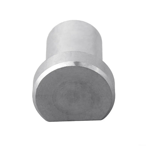 Close-up of Heavy Duty Stainless Steel Workbench Peg Brake Stops Clamp for Woodworking