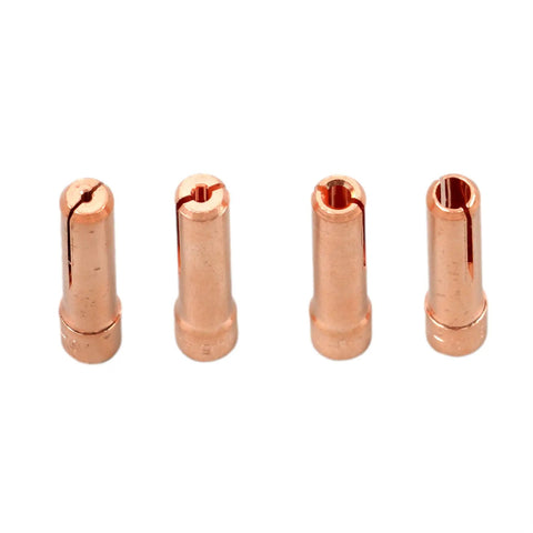 Copper nozzles from Complete TIG Welding Torch Kit For WP 17 18 26 Torches With Gas Lens And Glass Cups, 36 Piece Set