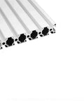 Built Like A Tank Aluminum T Slot Extrusion Rail For CNC Routers 3D Printer Frames, showcasing the smooth finish and alloy structure.