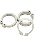 50 Pcs External Circlips C Clip Retaining Rings 304 Stainless Steel For Axles Shafts And Other Moving Parts Size Options 21mm To 25mm Durable Pro Grade Heavy Duty Snap Rings Kit