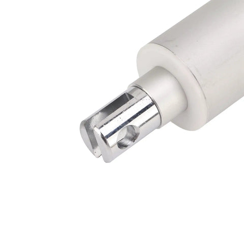Close-up of Rock Solid Electric Linear Actuator connecting shaft, showcasing precision metal design for reliable use.