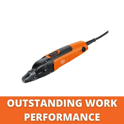 Rock Solid Electric Slitting Shear Crafting Distortion Free Cuts Up To Sixteen Gauge Sheet Metal With Long Reach Cord And Pro Grade Muscle Built Tough For Smooth Operator Grit That Handles Daily Shop Grind Without Warping