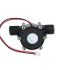 Micro Hydroelectric Water Generator 12V 10W Turbine with Vorticity Impeller design for powering LEDs, radios, and smart faucets