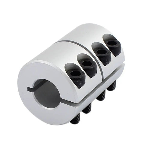 8Mm To 14Mm Shaft Coupling Aluminum Alloy 45Mm Length 32Mm Diameter Screw Type Clamp Joint for 3D Printer CNC Machine Encoder DIY
