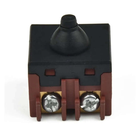 Push Button Switch For Angle Grinder And Four Inch Polisher Replacement Part One Piece Power Tools Accessory Easy Install Durable And Reliable Switch For Your Grinder Or Polisher Fits Most Models
