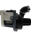 Dishwasher Motor Pump Replacement W10510667 for all major brands, black, compatible with W10349483 and W10440715, side view