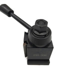 Wedge Quick Change Lathe Tool Post Holder for Mini Lathes With M10 Stud Fit 250 Series, model 250-000