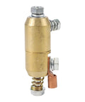 Stomp Out Wire Wrangling With This 360 Degree Rotatable Welding Ground Clamp Made From Solid Brass For Smooth Current Flow And Zero Hassle While Boosting Your Efficiency On The Job Site Today, detailed view of brass clamp with spring.
