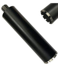 4 Inch High Performance Wet Core Bit For Heavy Duty Hard Concrete And Reinforced Masonry, 14 Inch Drilling Depth, showing diamond edge