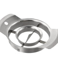 Pomegranate Must Have Deseeder And Pulp Separator Set In 304 Stainless Steel with anti-slip base, top view of tool.
