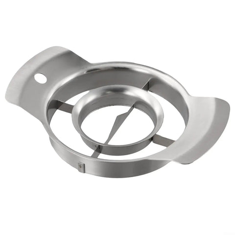 Pomegranate Must Have Deseeder And Pulp Separator Set In 304 Stainless Steel with anti-slip base, top view of tool.