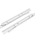 Full Extension Side Mount Drawer Slides 16 Inch Pair for Furniture Cabinets and Keyboard Trays, smooth quiet glide.