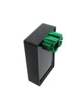 Side view of Ride Ready Ignition DC CDI Box For KYMCO Agility 50 125 2006 2011 People 50 4T Scooter with green connector