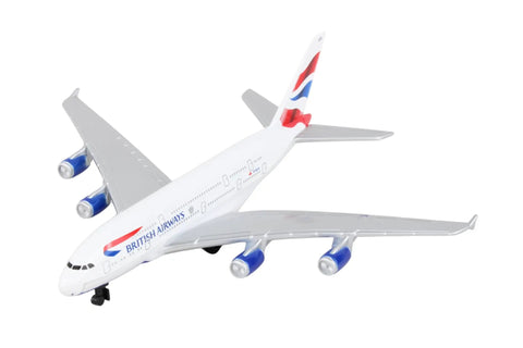 British Airways A380 Diecast Model Plane White Dope Collectible For Aviation Fans Realistic Details Great Display Piece For Desk Or Shelf Gift For Collectors