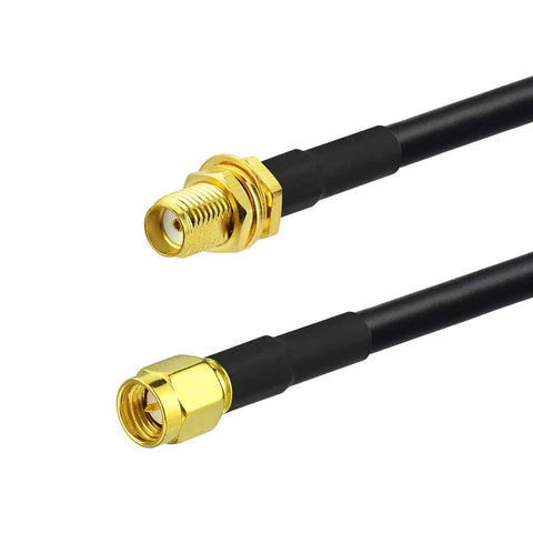 Antenna Extension Relocation Cable SMA Male To Female RG58 Coax Jumper 1m 3 Ft Length 50 Ohm Ham Radio Cable for BaoFeng Wouxun