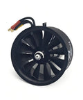 64mm 12 Blade EDF Electric Ducted Fan With 6S 2840 KV2300 Brushless Outrunner Motor for RC Model Jet Aircraft, front view