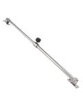 Stainless steel boat hatch window support rod, adjustable 248–432mm, with mounting brackets