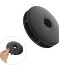Smooth Rotation Pulley Wheel Covers For Gym Equipment, Noise Reduction Replacement Caps For Fitness Machines, Universal Fitness Pulley Covers, 2 Pairs, Durable Shield For Home Workout Gear black pulley cover, φ105-φ120, hand-held