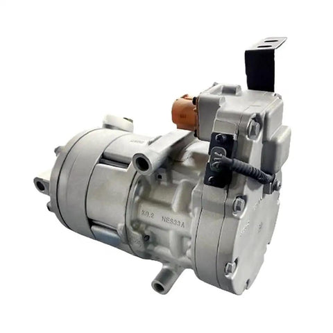 Premium Air Conditioning Compressor Direct Replacement For Kia Niro Plug In Hybrid 1.6L 2018 Through 2021 with sleek design and connectors.