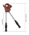 Findmall J40 High Performance Cable Cutter with ergonomic handles, designed for cutting aluminum and copper wires effortlessly.