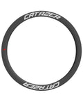 Dope Asymmetric Tubeless Carbon Rim For 700C Road Bikes 25mm Wide And 38mm Deep Lightweight Toray Fiber Wheel Rim Top View