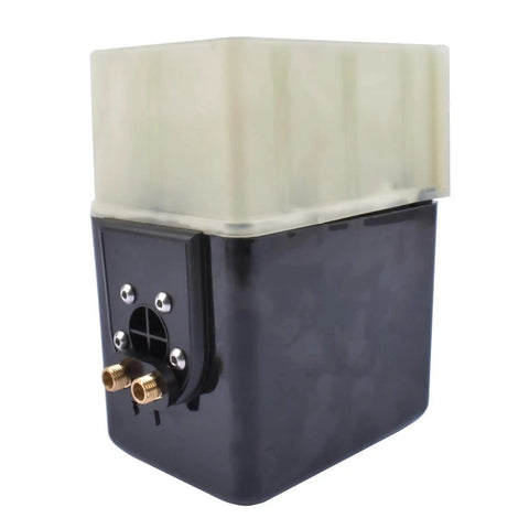 12V Marine Hydraulic Power Unit With Dual Solenoid Valves, Durable Reservoir And Cover For Boat Tabs Replacement For Bennett V351HPU1 Dynast For Durable High Performance In Harsh Marine Environments side view