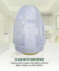 Replacement Dirty Tank For Bissell Little Green Portable Carpet Cleaners White OEM 2037144 Easy Install