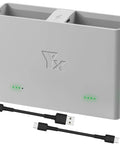 Bidirectional Charger For Mini 4 Pro And Mini 3 Pro Drones with USB Charging Port and cables shown, ultra portable power hub