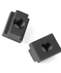 5 Pcs Black Oxide T Slot Nuts M8 Thread for Machine Tool Tables Undersized Sliding Nut Block for T Slots Durable 45 Steel Slot