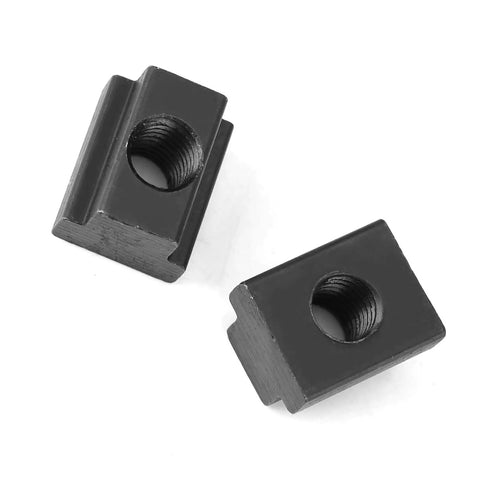 5 Pcs Black Oxide T Slot Nuts M8 Thread for Machine Tool Tables Undersized Sliding Nut Block for T Slots Durable 45 Steel Slot