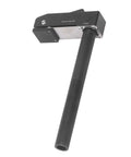 Heavy Duty Adjustable Bench Dog Clamp with Quick Acting Hold Down for 19mm Benchtop Holes, Stainless Steel and Aluminum Build