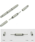 Top Shelf Stainless Steel Eyeglass Repair Kit For Rimless Glasses Featuring Reliable Replacement Screws and portable tools.