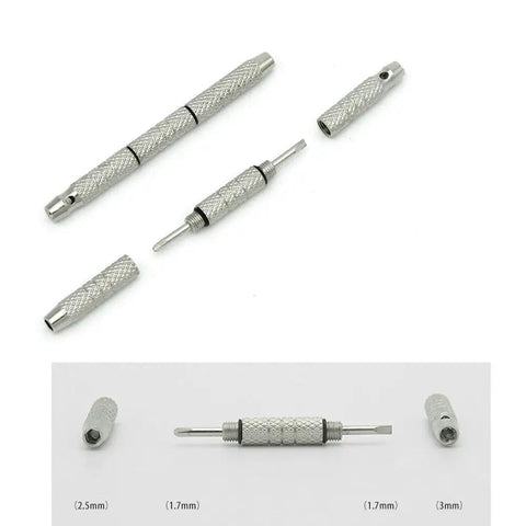Top Shelf Stainless Steel Eyeglass Repair Kit For Rimless Glasses Featuring Reliable Replacement Screws and portable tools.