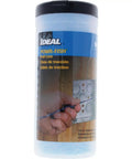 Powr-Fish Pull Line 210 Lb Tensile, 500 Ft White With Blue Tracer, continuous fiber polyline in bucket with label