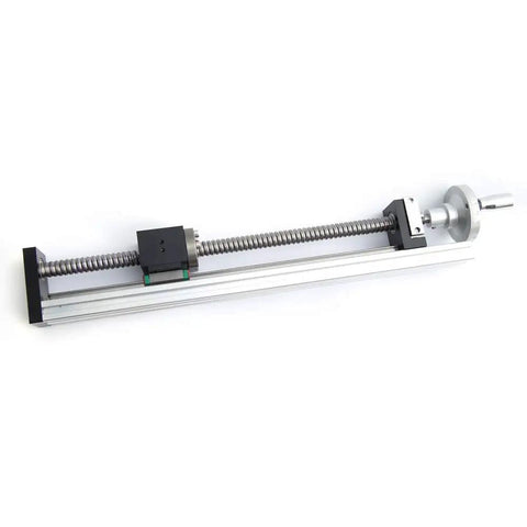 200mm Manual Linear Motion Actuator With Parallel-Jaw Vice Sliding Table Ball Screw Rail Kit GDAE10 for CNC and Grinding