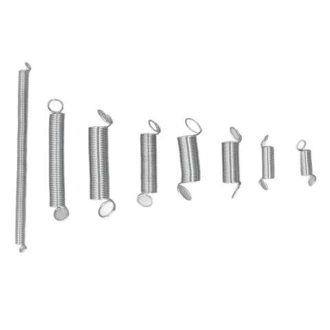 Solid Durable Set Of 200 Galvanized Steel Compression And Extension Springs For Home Auto DIY Fixes And Maintenance Jobs That Last, assorted sizes